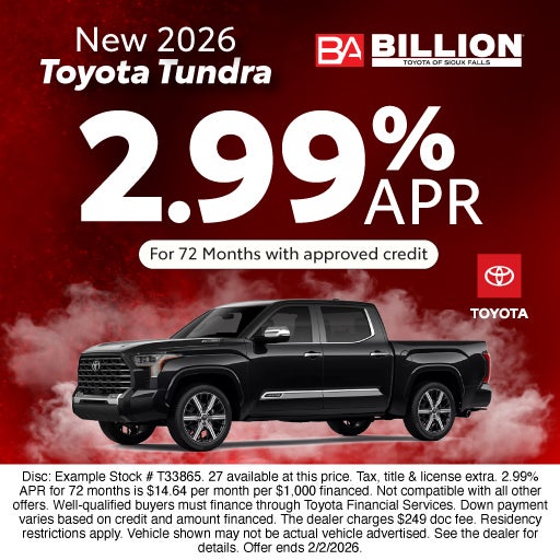 NEW 2026 TOYOTA TUNDRA