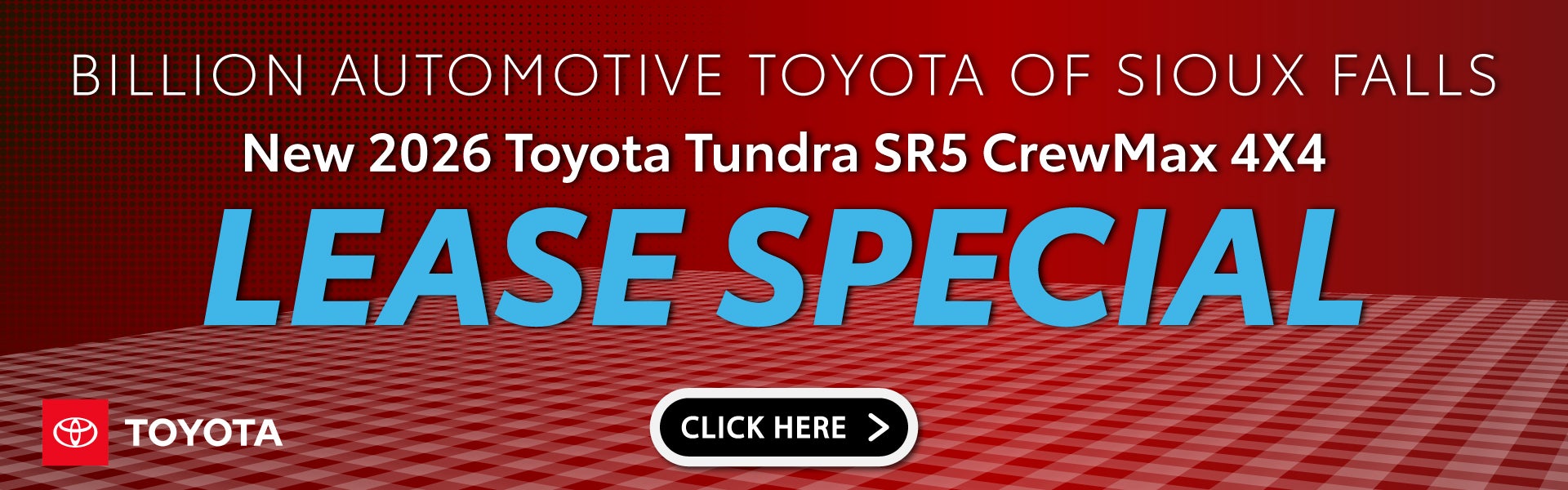 NEW 2026 TOYOTA TUNDRA SR5 CREWMAX