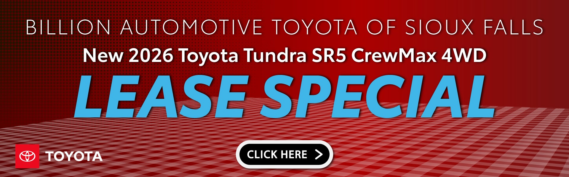 NEW 2026 TOYOTA TUNDRA SR5 CREWMAX