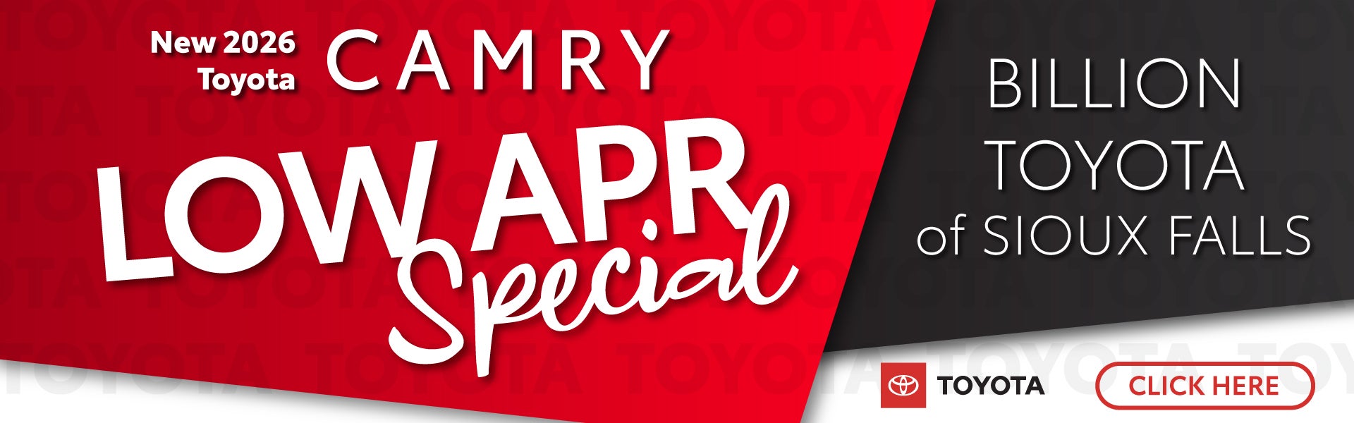 APR NEW TOYOTA OFFER