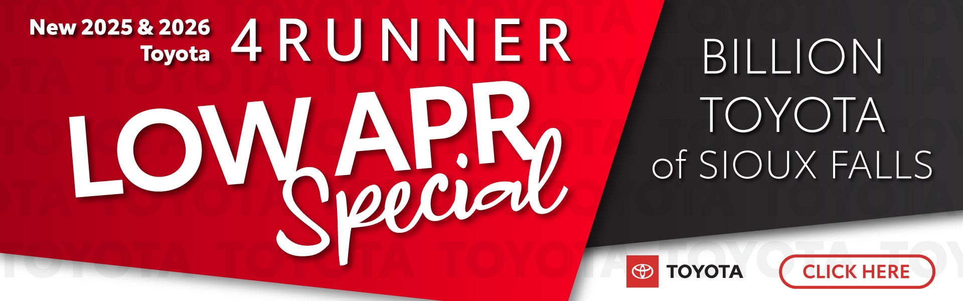 APR NEW TOYOTA OFFER