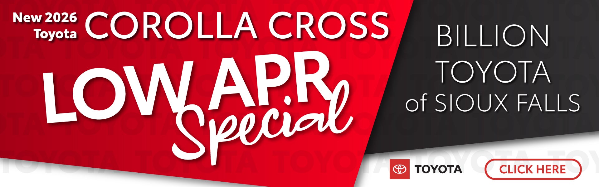 APR NEW TOYOTA OFFER