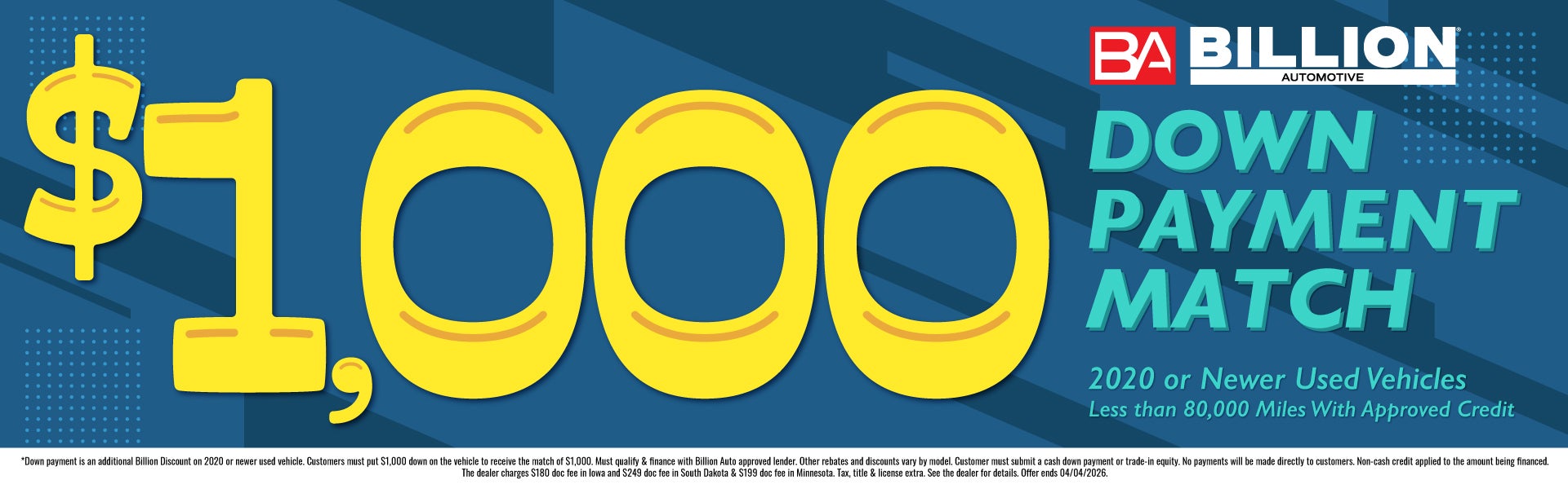 USED VEHICLE SPECIALS