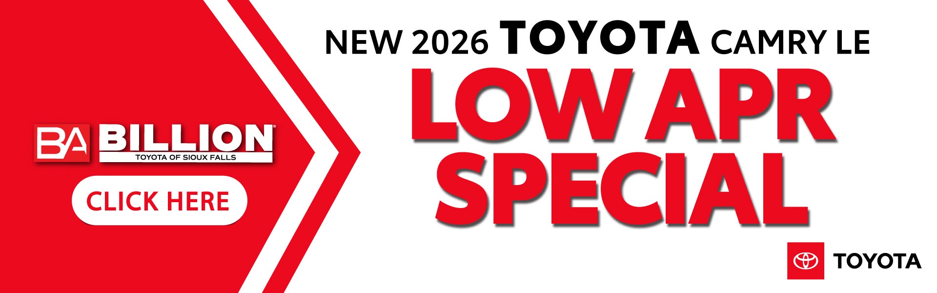 NEW 2026 TOYOTA CAMRY LE