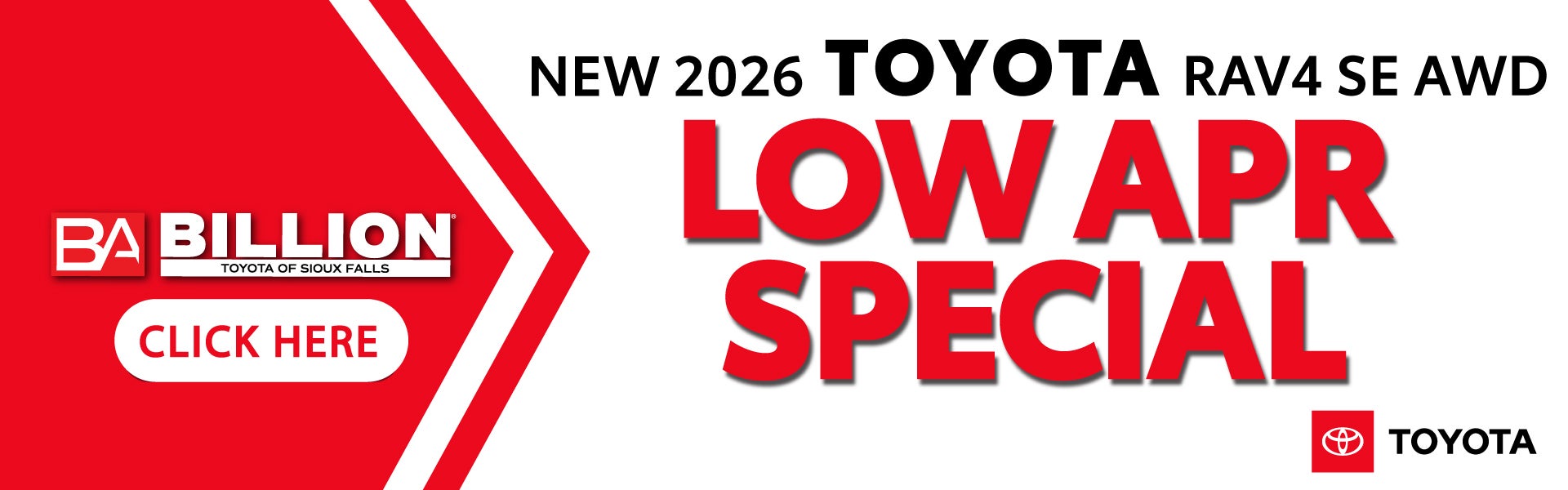 NEW 2026 TOYOTA RAV4 SE