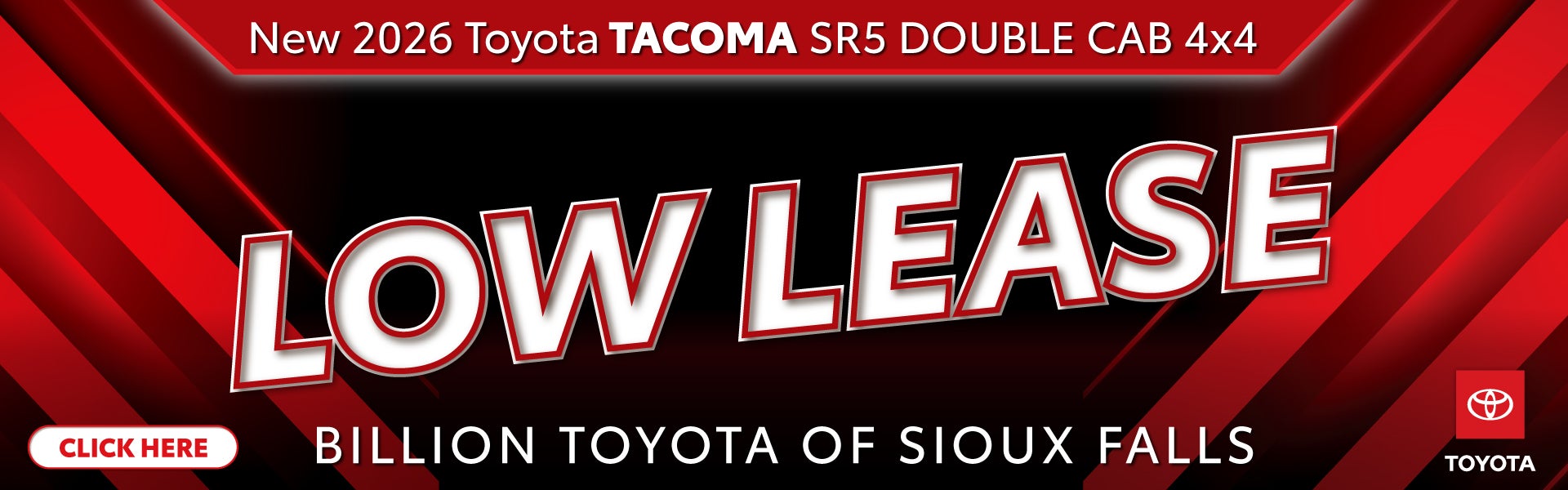 NEW 2026 TOYOTA TACOMA SR5 DOUBLE CAB